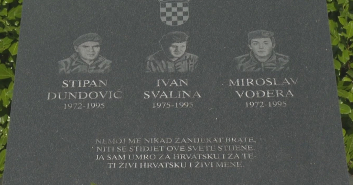 Ivan, Stipan i Miroslav poginuli su u zadnjim borbama Oluje