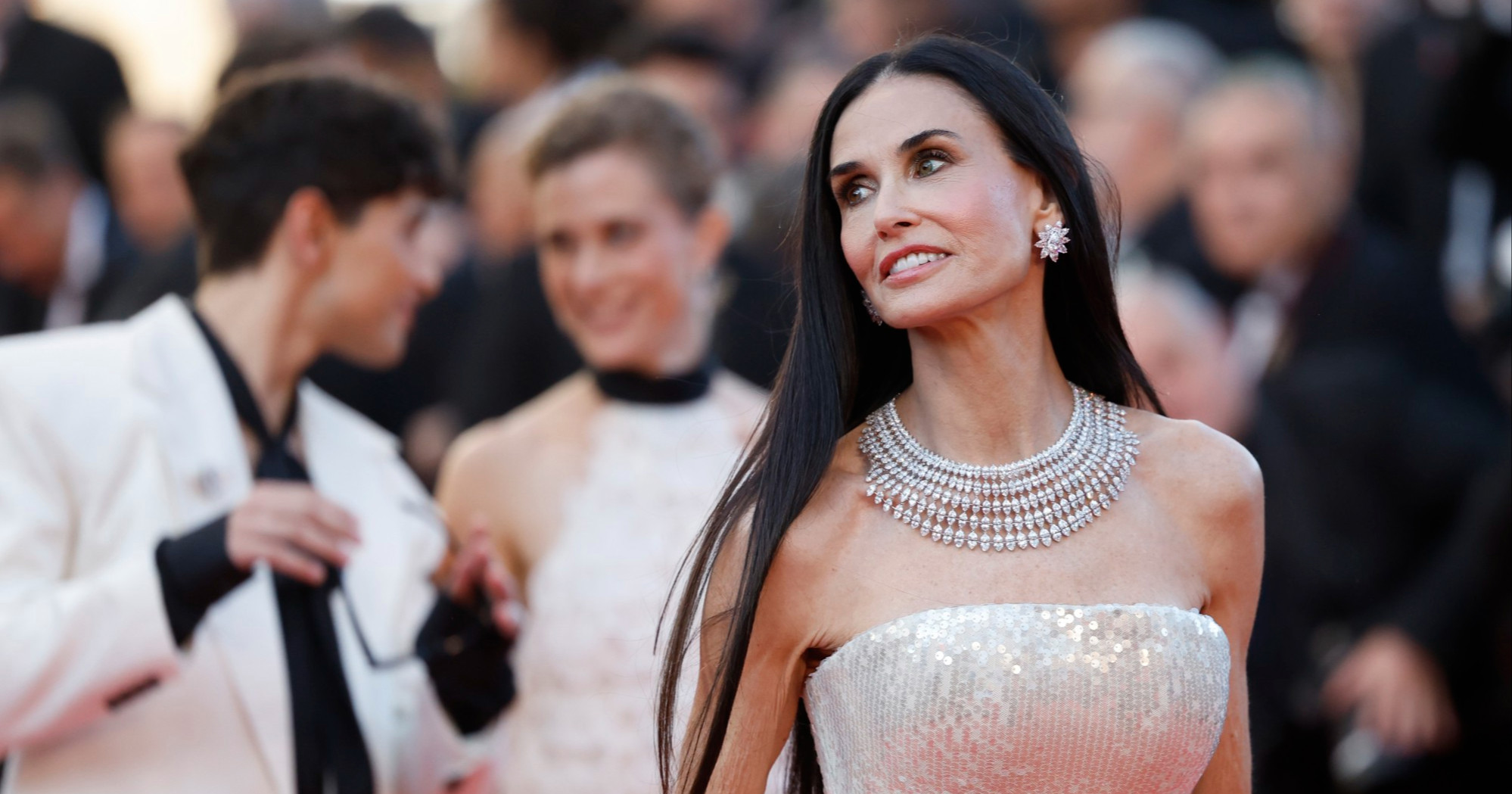 Ljudi komentiraju izgled Demi Moore u Cannesu: "Nadam se da brine za svoje zdravlje"