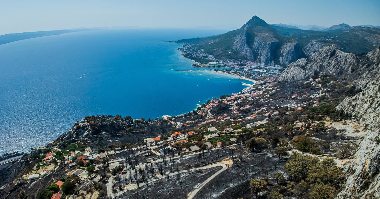 HEP: Svim korisnicima na omiškom području vraćena struja nakon velikog požara