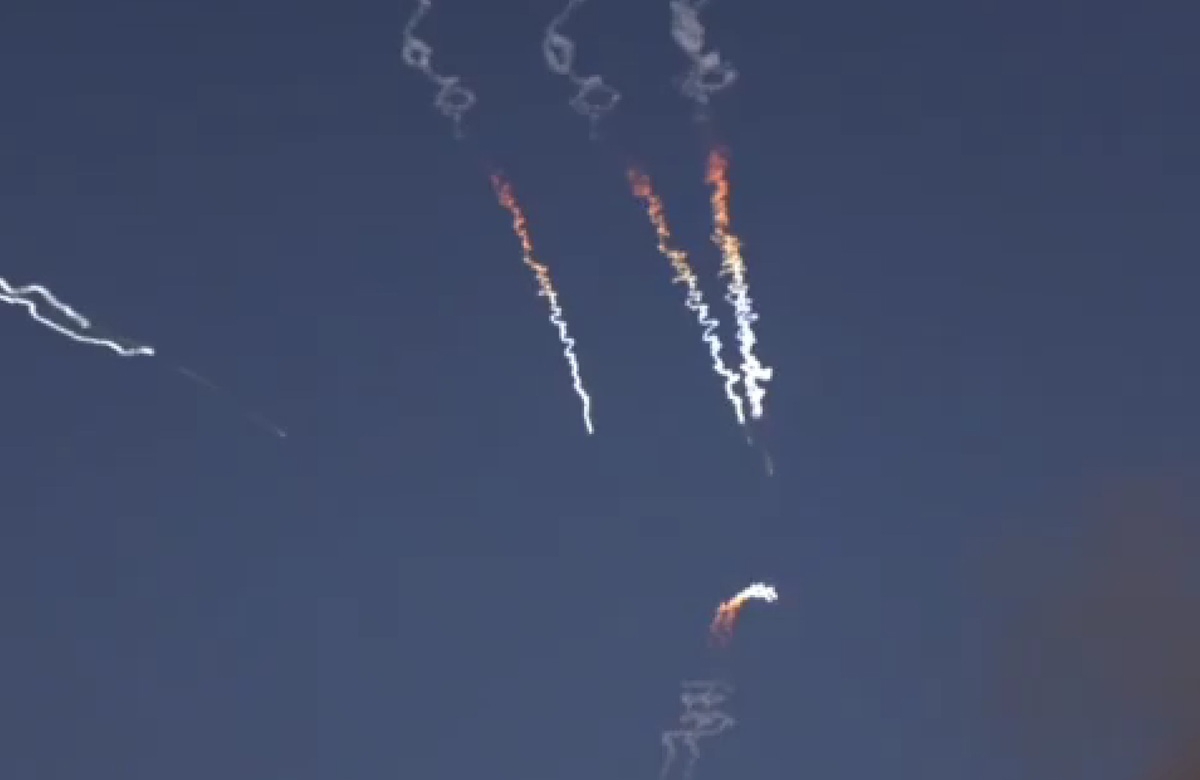 VIDEO Iranska vojska objavila snimku osvetničkih udara na am