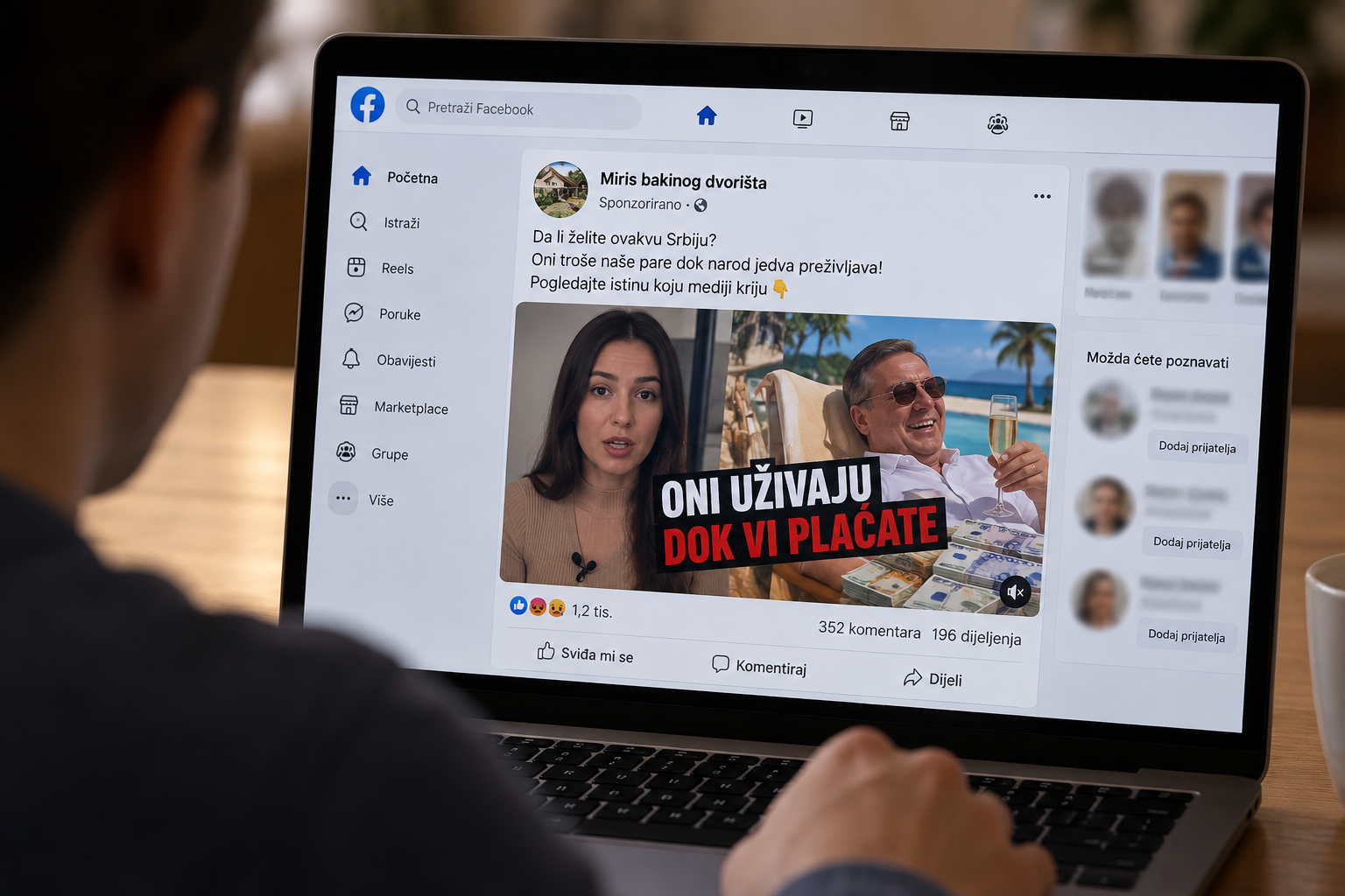 BBC otkrio mrežu lažnih Facebook stranica koje su napadale Studentsku listu