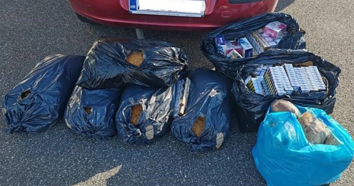 FOTO Carina u Zagrebu zaplijenila 24000 cigareta i 60 kilograma duhana