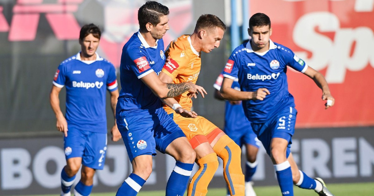 UŽIVO Varaždin zabio Slavenu dva gola u dvije minute