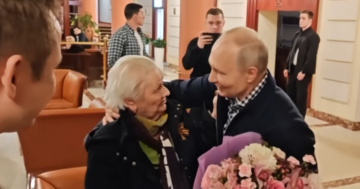 Putin nakon glasina da se skriva u bunkeru objavio video sa svojom bivšom učiteljicom