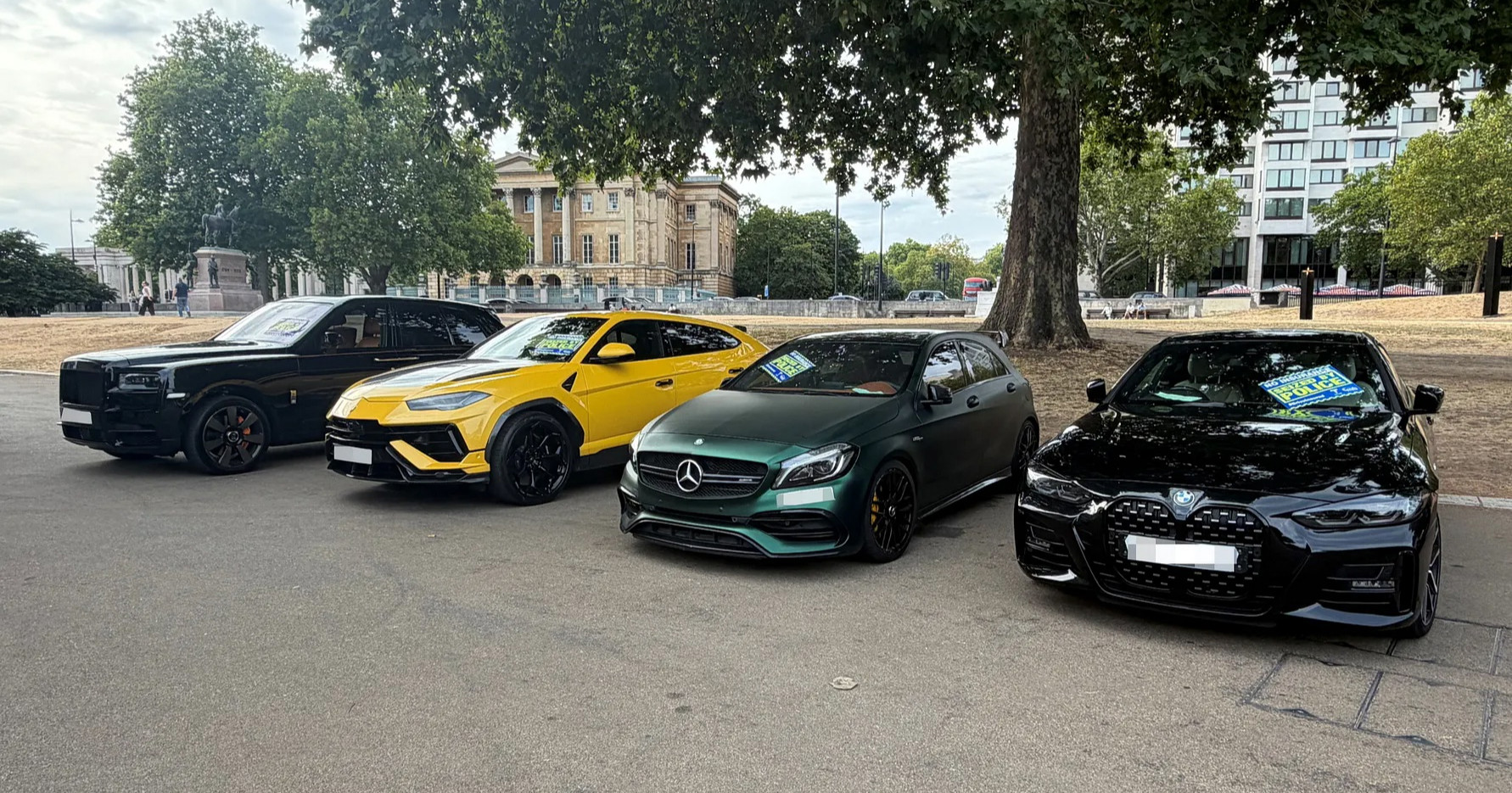 FOTO Velika akcija policije u Londonu. Zaplijenjeno 90 skupocjenih automobila