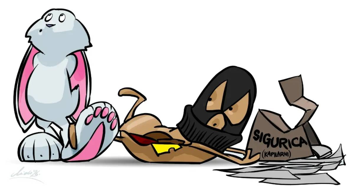 Sarajlija ilustracijama poslao snažnu poruku o izborima u Srbiji