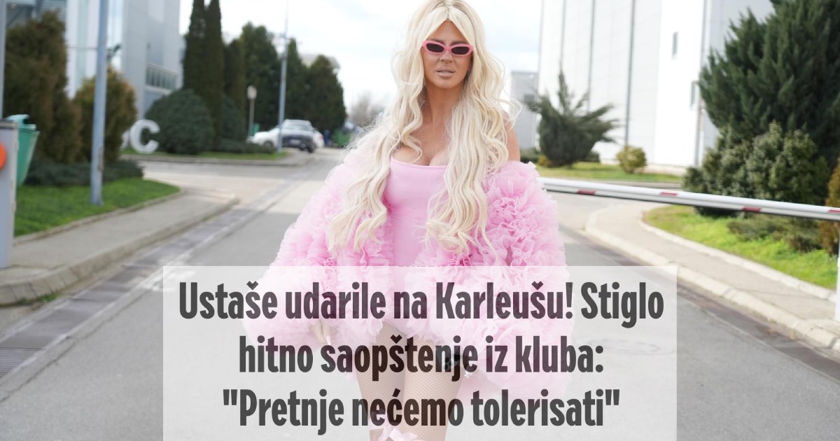 Srpski mediji o Karleuši u Vodicama: "Ustaše udarile"