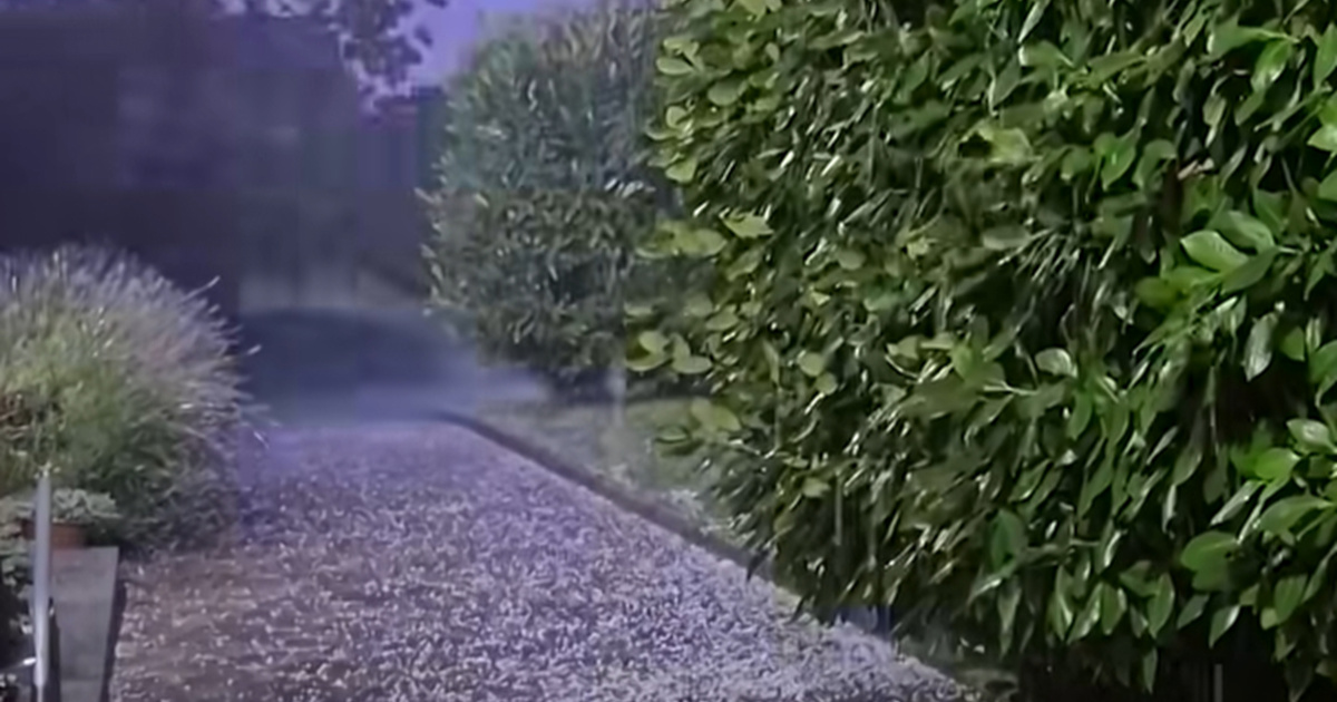 VIDEO Olujno nevrijeme iz Slovenije stiglo i na sjever Hrvat