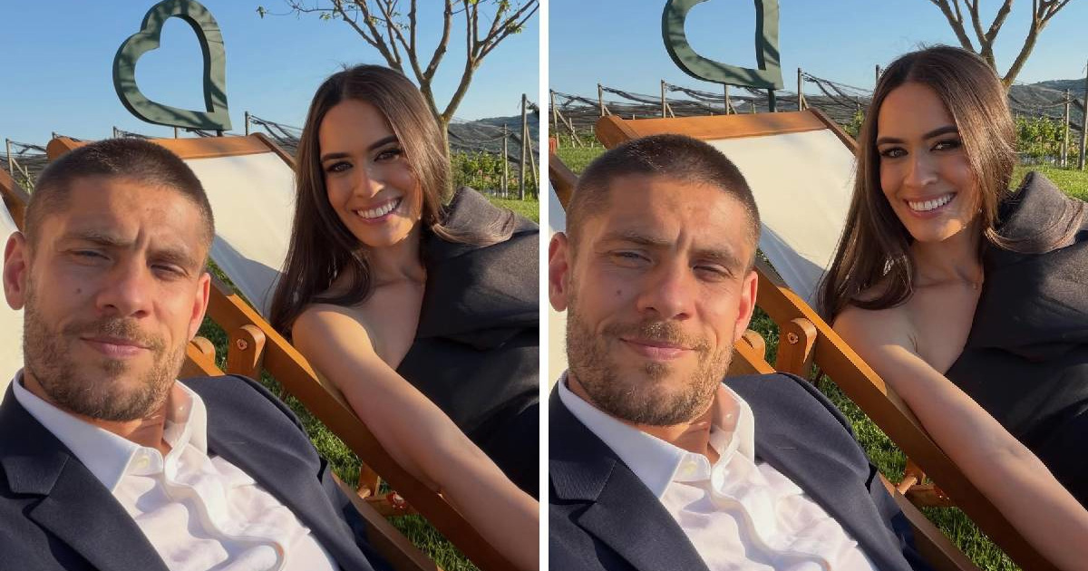 Andrej Kramarić podijelio rijetke fotografije sa suprugom Mijom