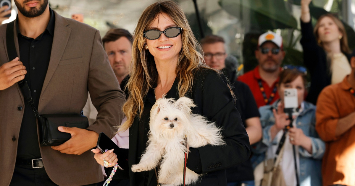 Heidi Klum u Cannes stigla s novim kućnim ljubimcem