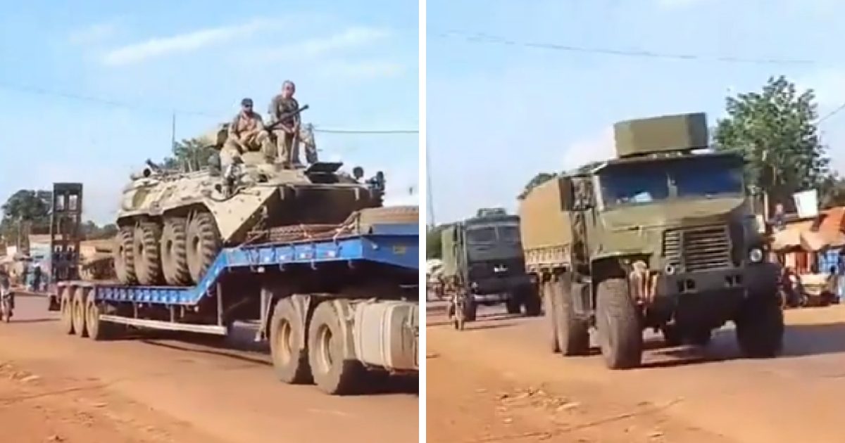 Ruski brod pod sankcijama dostavio oklopnjake u Mali