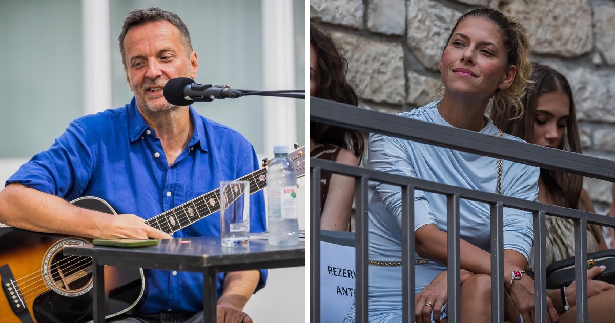 Ante Gelo predstavio knjigu o Oliveru, Jelena Perčin nije skidala pogled s njega