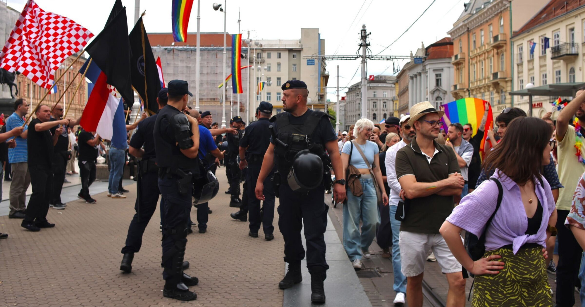 Tomašević i državna tajnica MUP-a na Prideu, Keleminec i ekipa čekali povorku na trgu