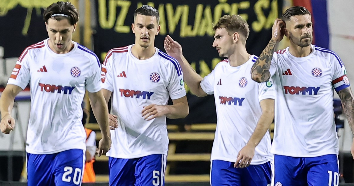 UŽIVO Hajduk vodi i ima igrača više na poluvremenu protiv Osijeka