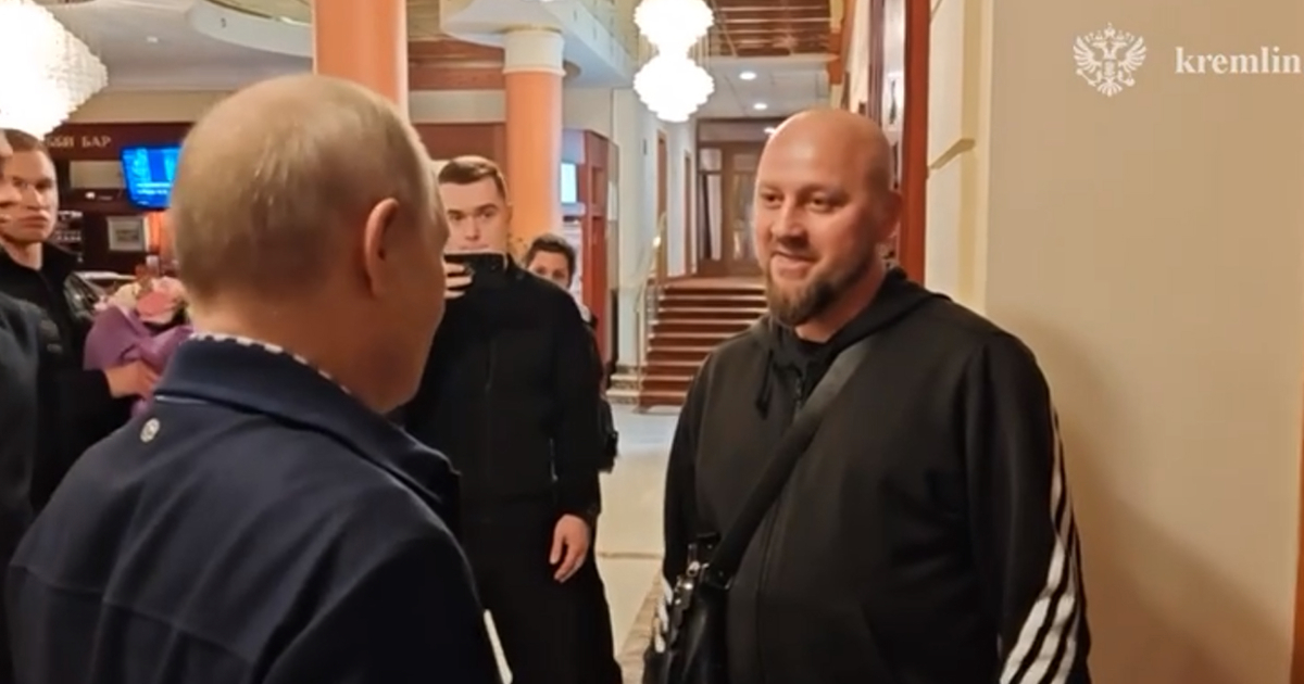 Putin pozdravio "prolaznika" u Moskvi. Medij: To je zaštitar koji mu je čuvao kolibu