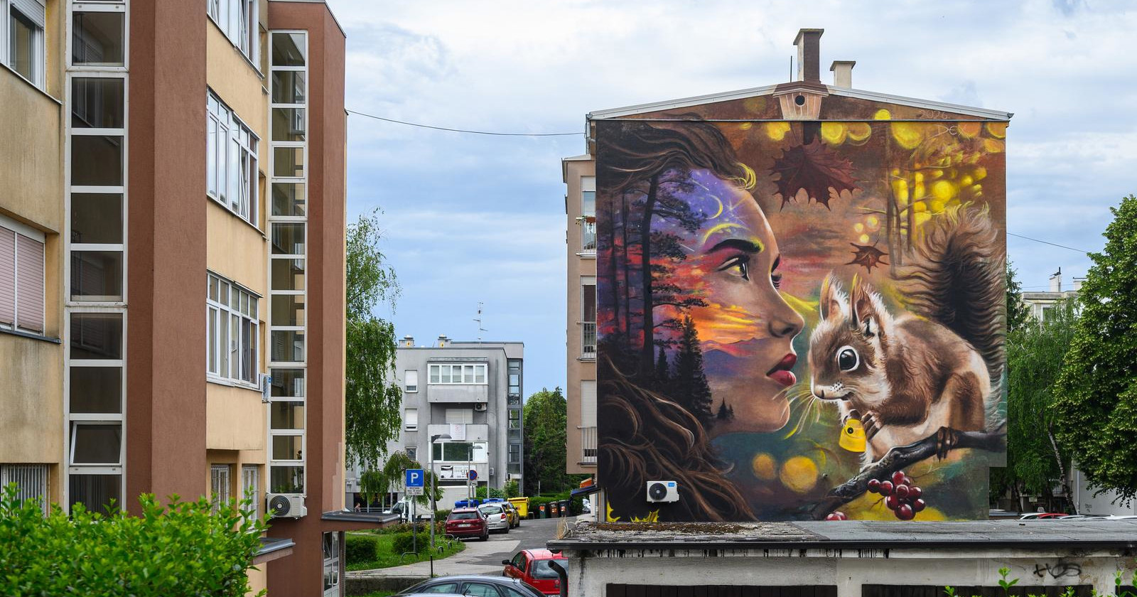 U Sesvetama osvanuo predivan mural umjetnika Dejana Šebestijana
