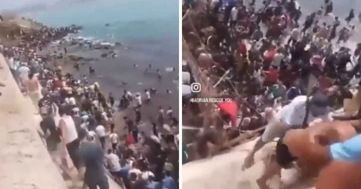 Migranti preplavili španjolsku granicu, nadvladali policiju. "Masovno ulaze s mora"