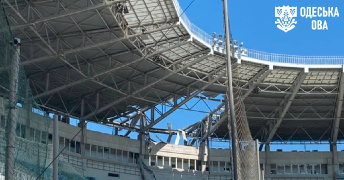 VIDEO U ruskom napadu pogođen jedan od najvećih ukrajinskih stadiona