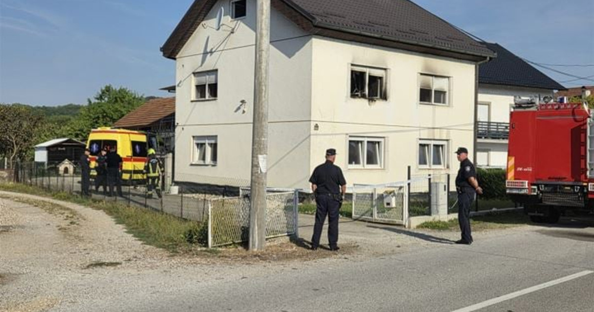 U Zagorju nađeni mrtvi otac i dvoje djece. Kuća je gorjela, utvrđuje se uzrok smrti
