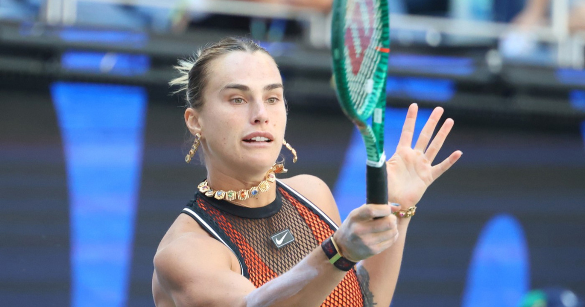 Arina Sabalenka na US Openu nosila nakit od 127 karata