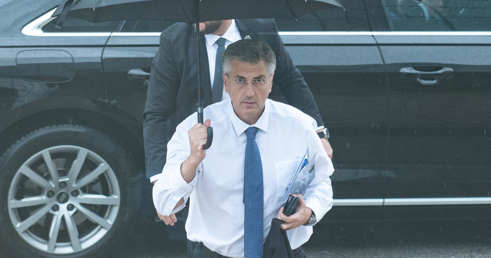 Plenković posjetio nogometaše u Rijeci. 