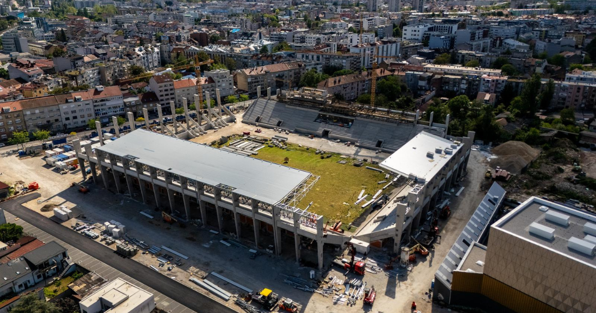 FOTO Ovako iz zraka izgleda novi stadion u Kranjčevićevoj
