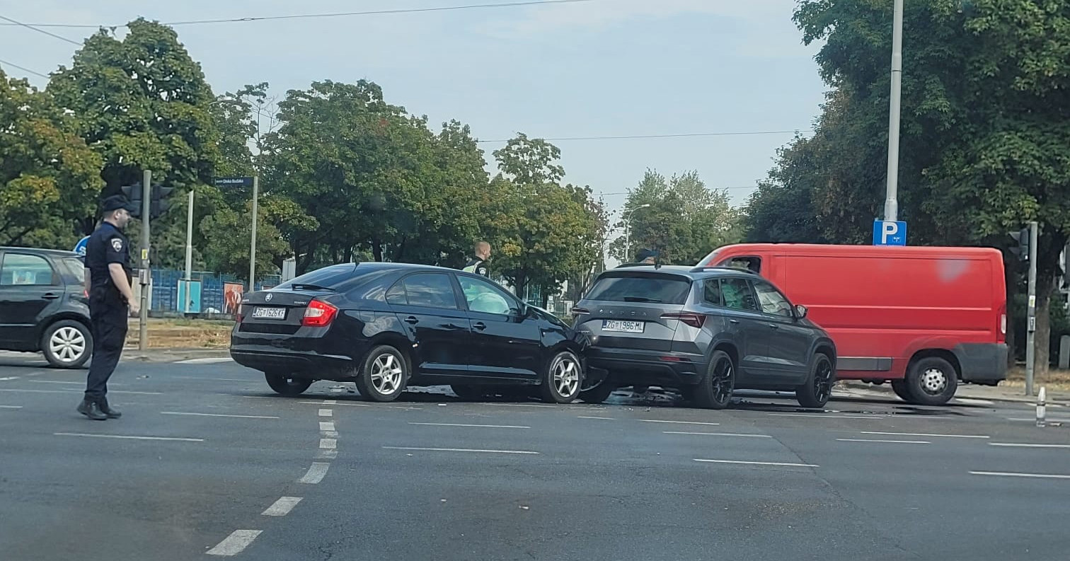 Prometna na križanju u Zagrebu