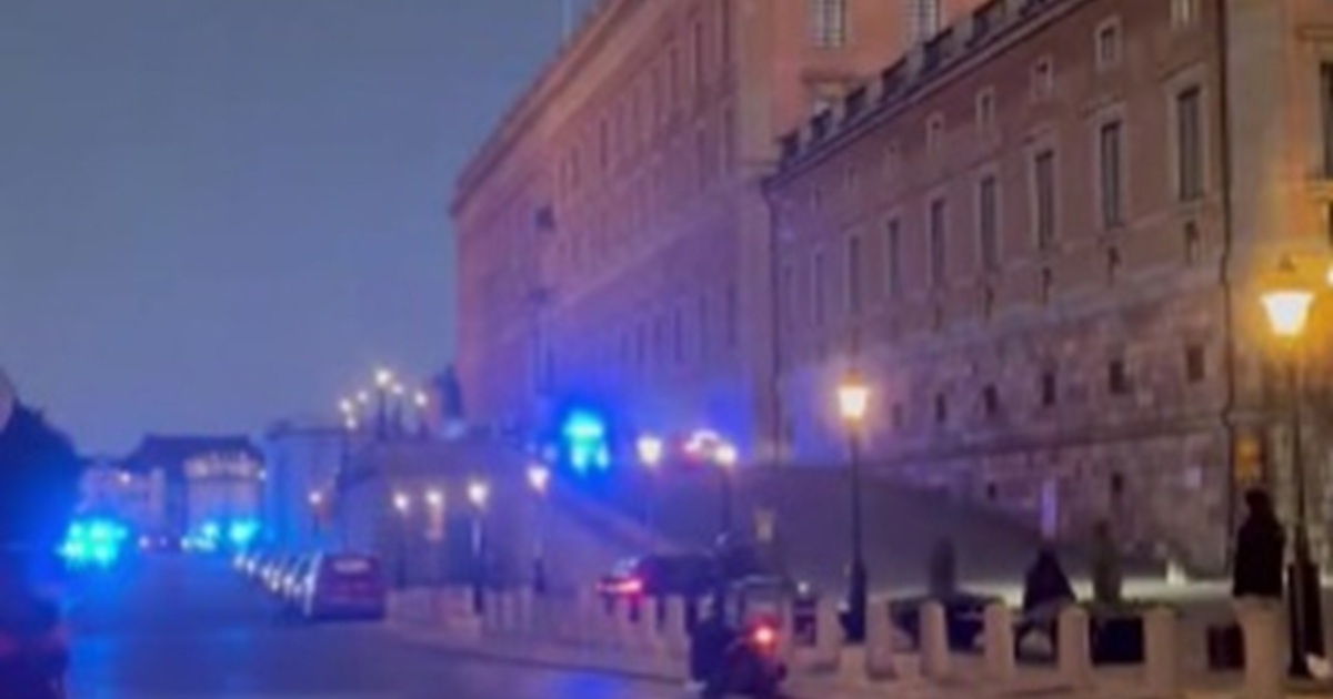 Pucnjava kod Kraljevske palače u Stockholmu. Policija ranila naoružanog muškarca