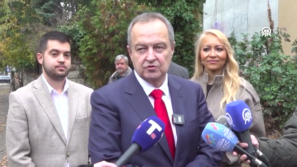 VIDEO Dačić nakon glasanja: Očekujem stabilan rezultat svoje koalicije