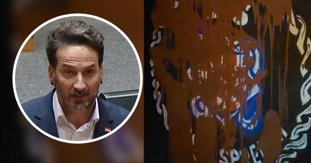 HOS-ov mural u Rijeci zaliven bojom. Miletić: Iza svega možda stoji srpska BIA