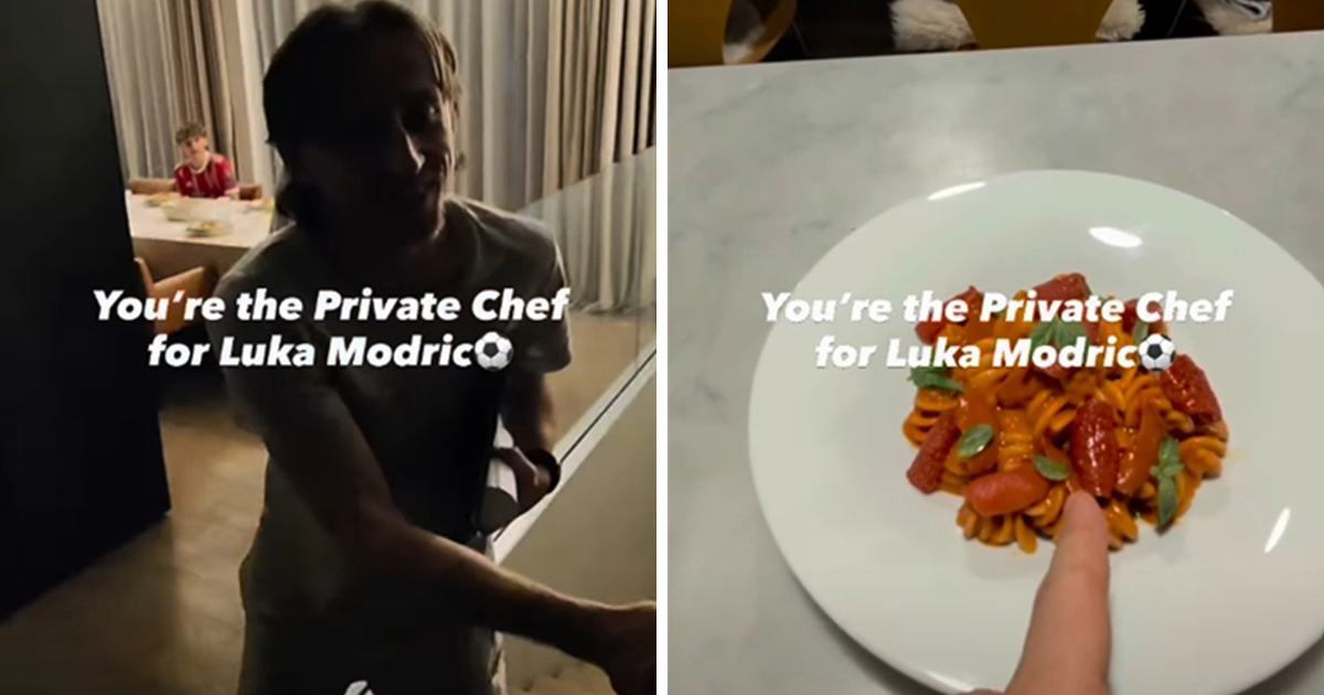 Modrić ima privatnog kuhara u Milanu. Pokazao je što mu sprema