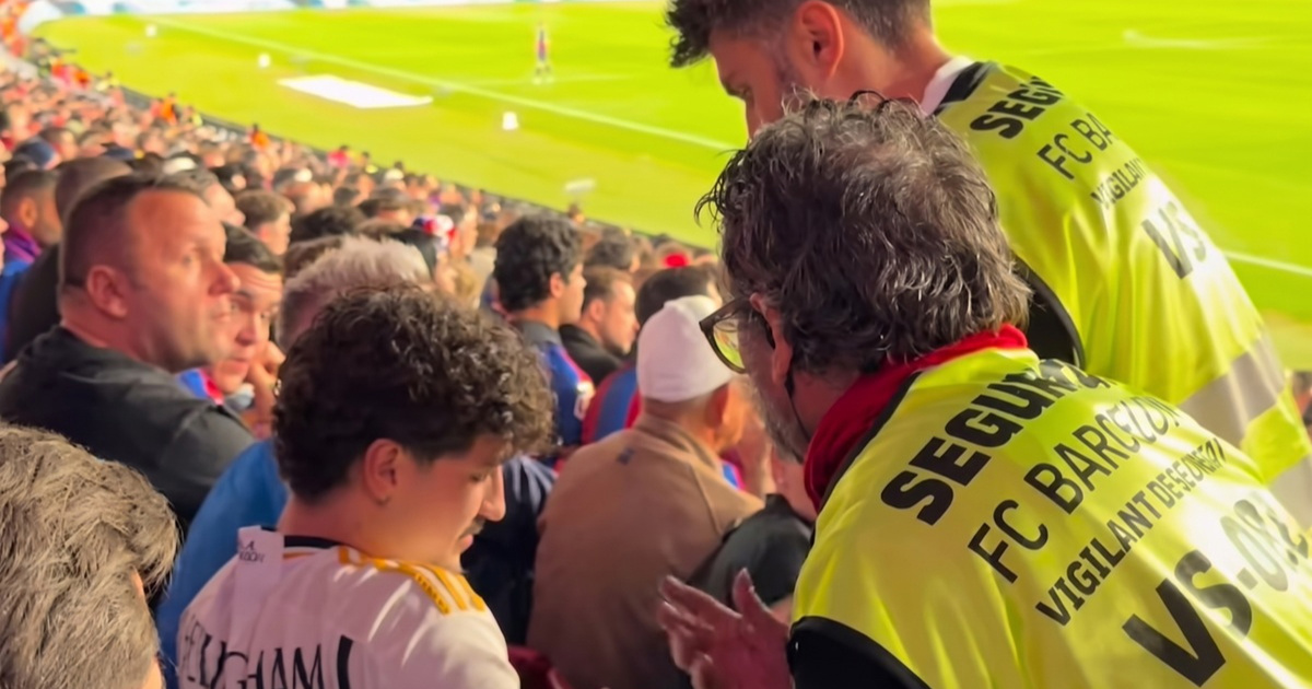VIDEO Otac platio 2800 eura za El Clasico sa sinom. Izbačeni su sa stadiona