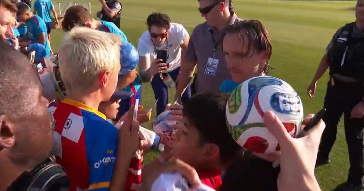 VIDEO Modrić izazvao euforiju na treningu Hrvatske u Americi