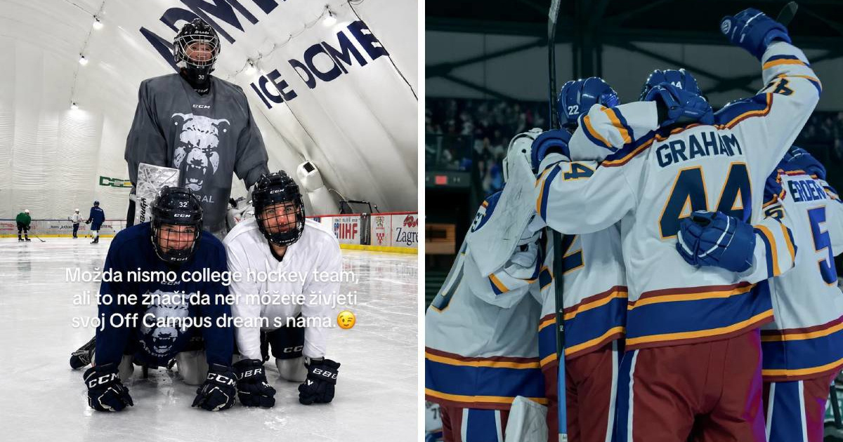 I PR naših hokejaša obožava Off Campus, pogledajte fore KHL-a Medveščak Admiral