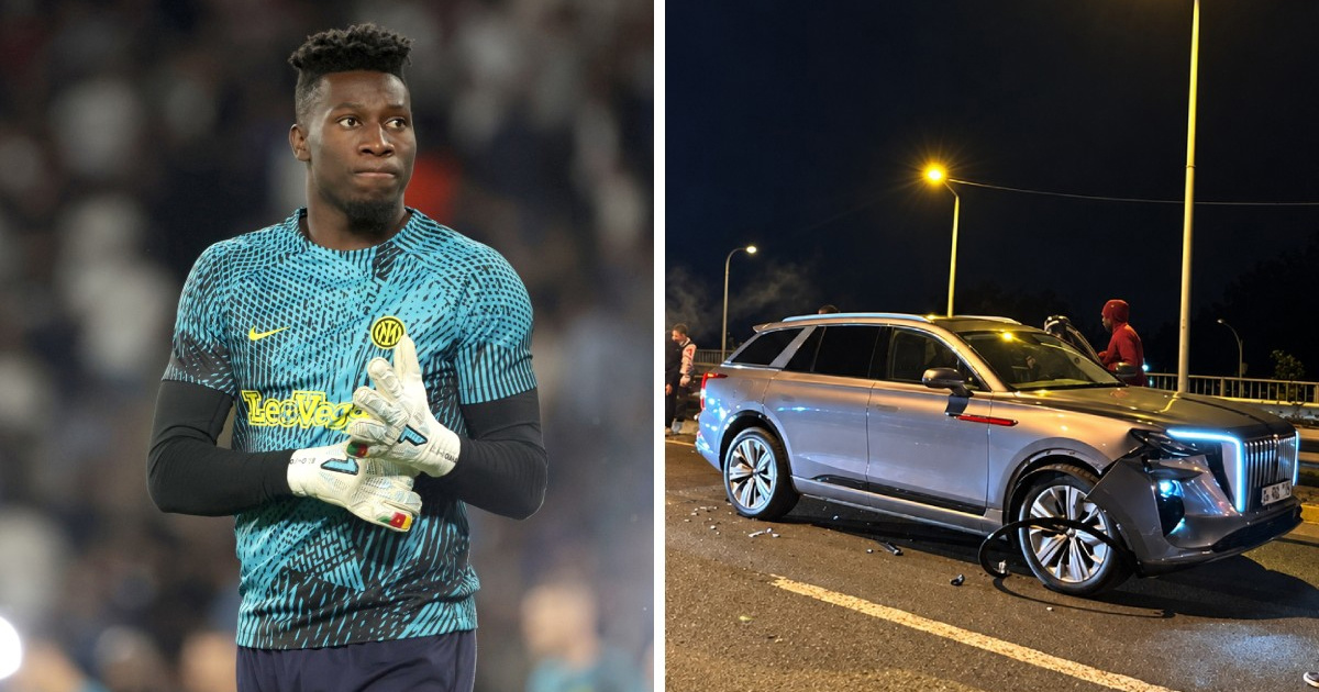 VIDEO Andre Onana doživio prometnu nesreću u Turskoj. Nije ozlijeđen