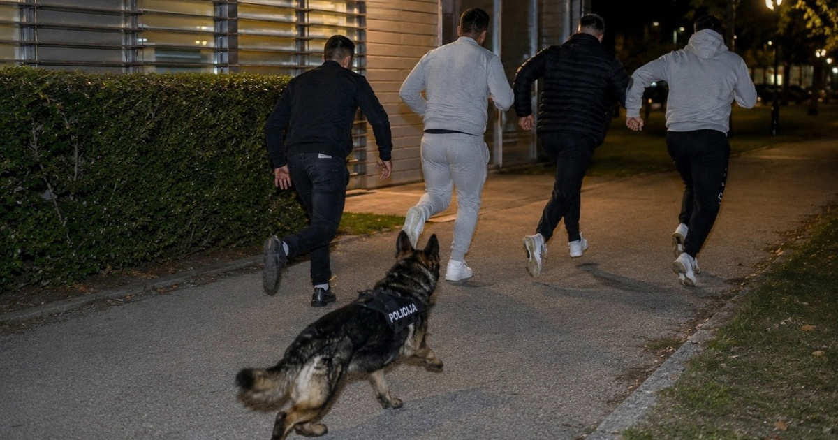 Rumunji pokušali opljačkati telekom u Koprivnici, ozlijedili dvojicu policajaca