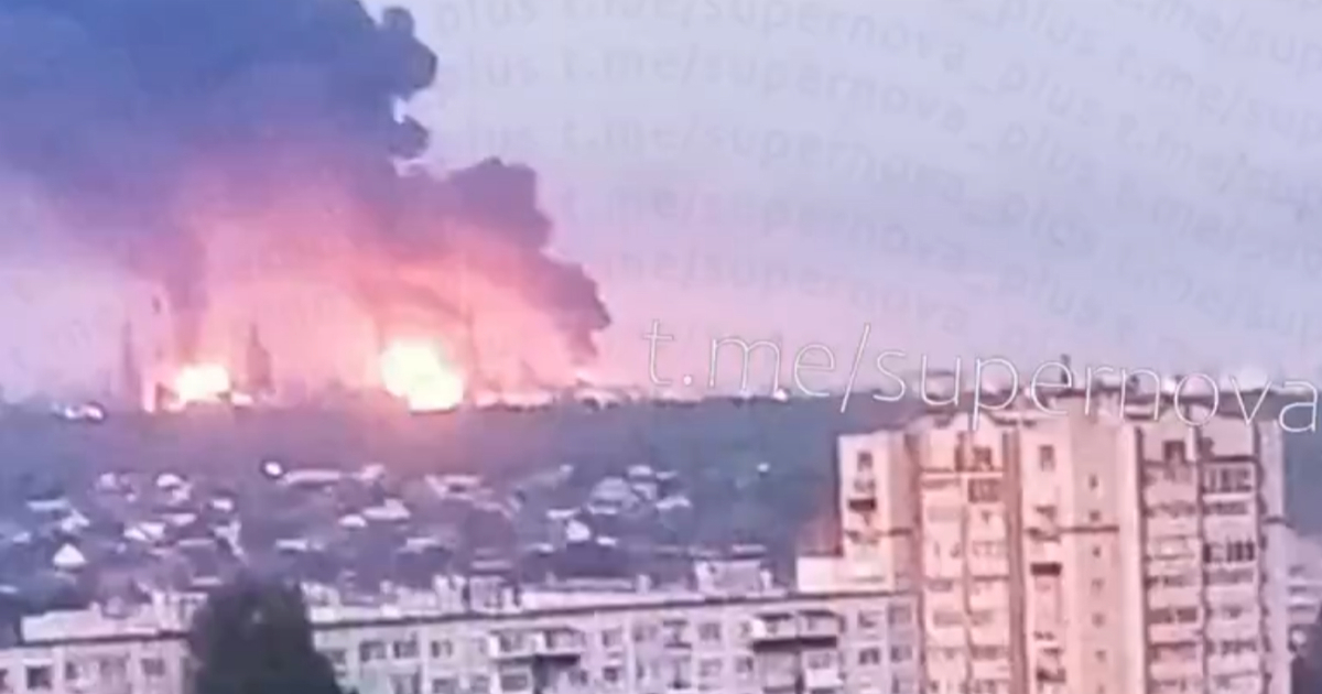 VIDEO Gore dvije velike ruske rafinerije nafte