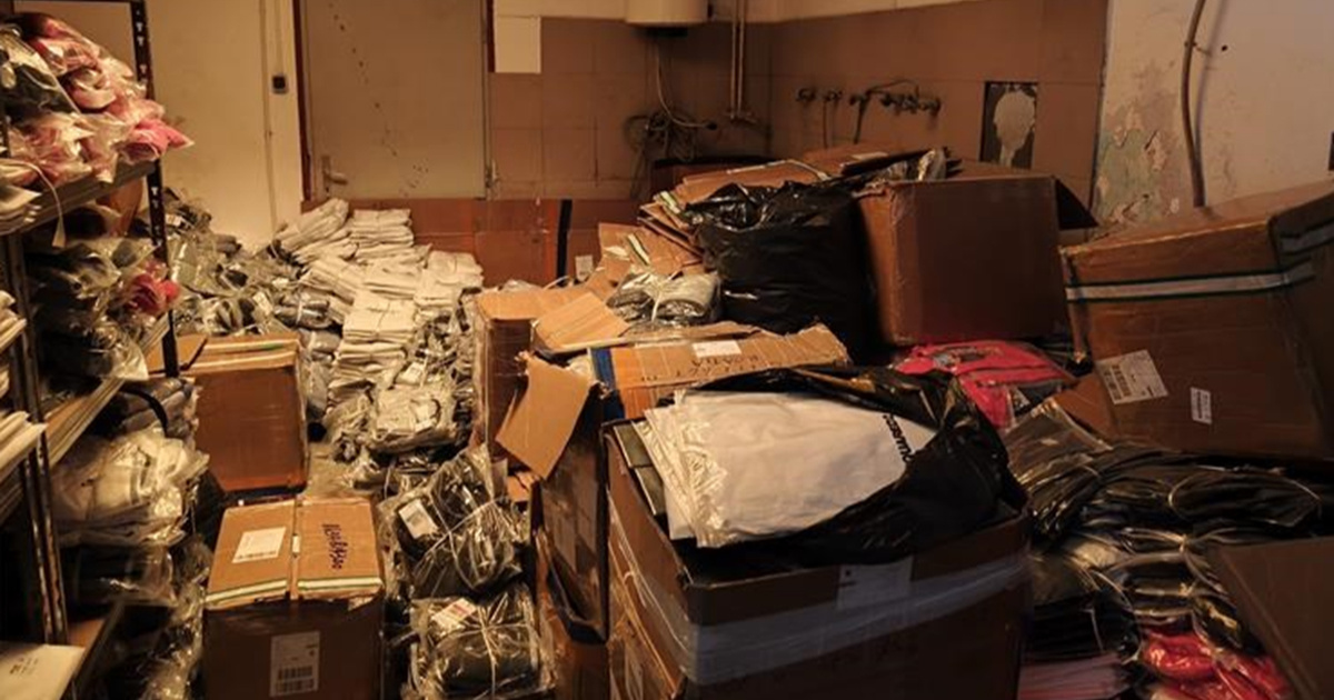 FOTO Carina u Dubravi zaplijenila 44.000 komada krivotvorene