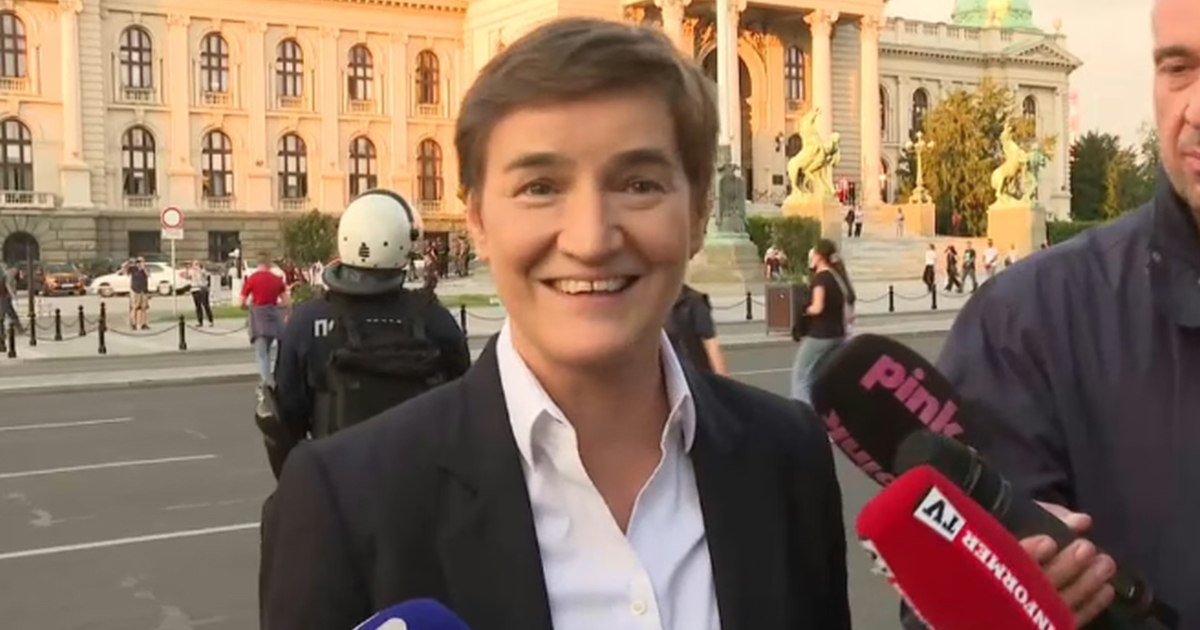 Brnabić o prosvjedu: Nevjerojatno kakvo je to licemjerje
