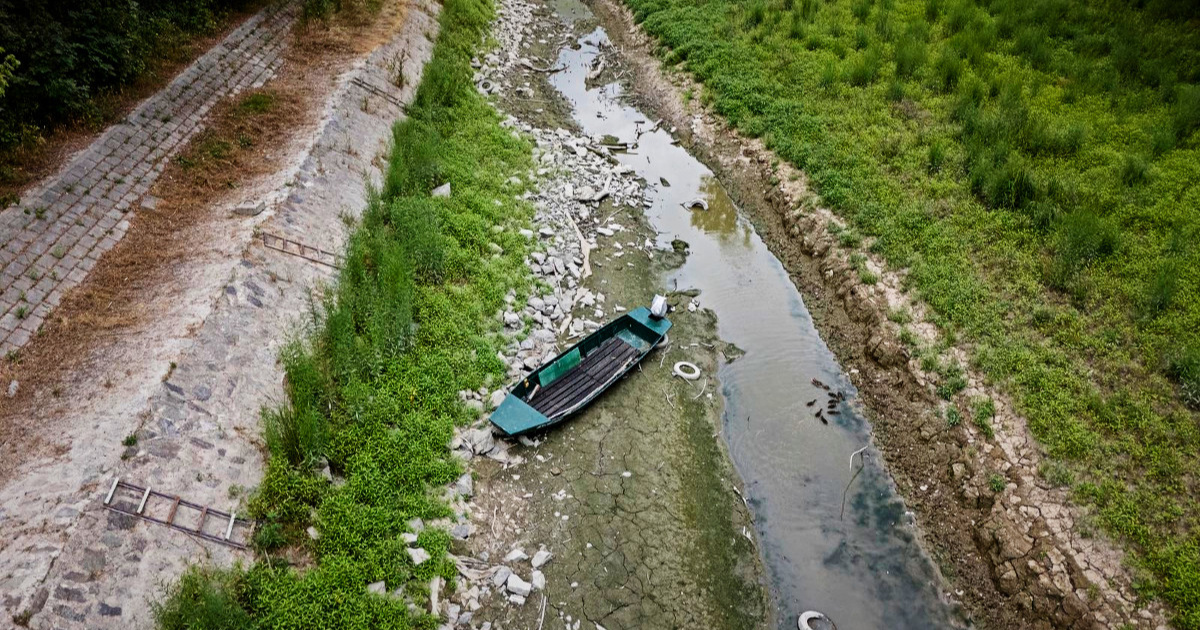 FOTO Pogledajte kako izgleda Dunav na najnižoj razini u povijesti