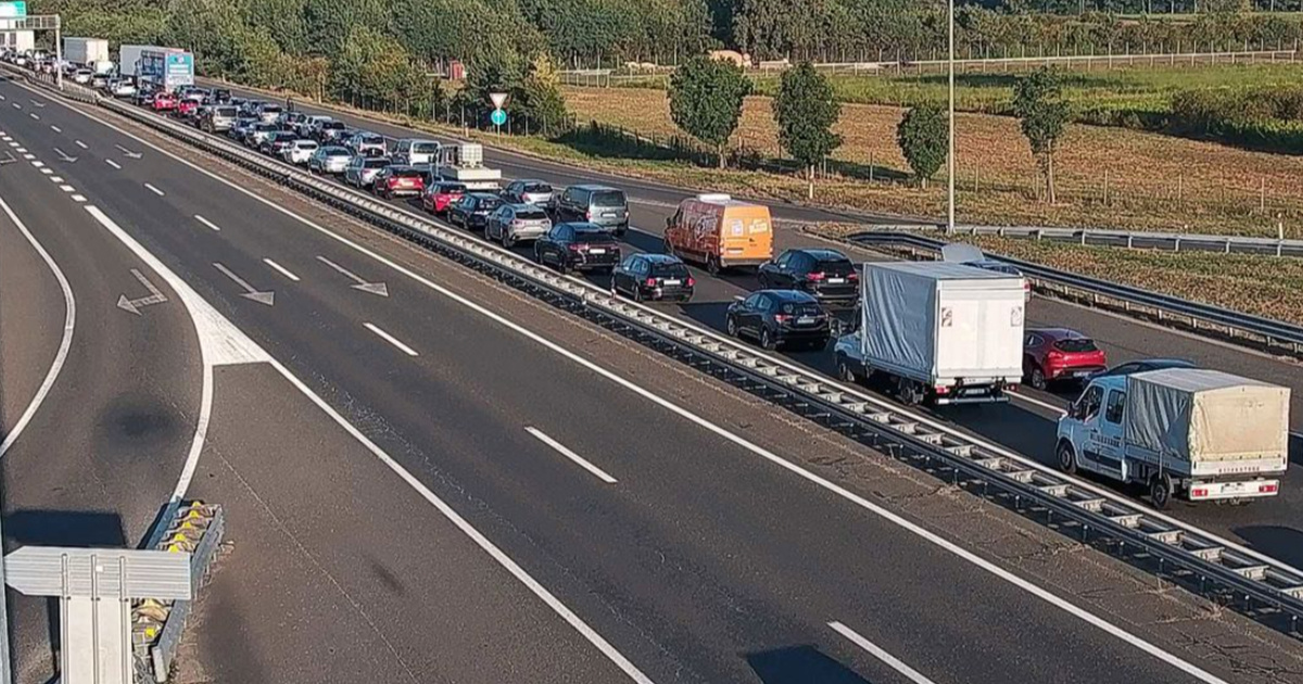 Na A1 kolona 25 kilometara