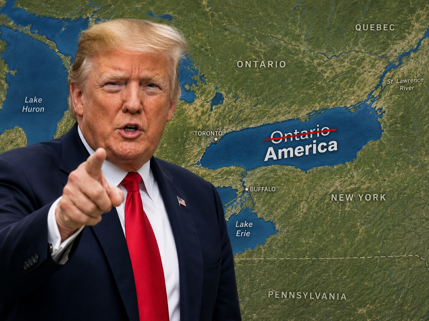 Trump prijeti Kanadi preimenovanjem jezera, stigla prva reakcija
