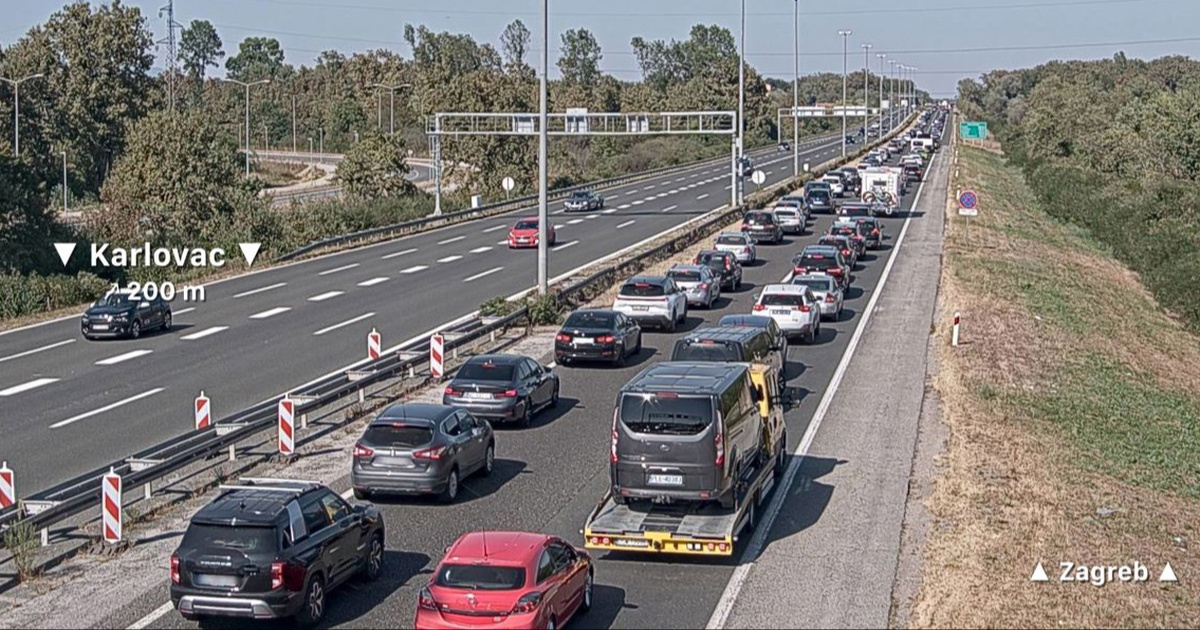 Lančani sudar na A1, nastala kilometarska kolona. "Ovo je potpuni kaos"