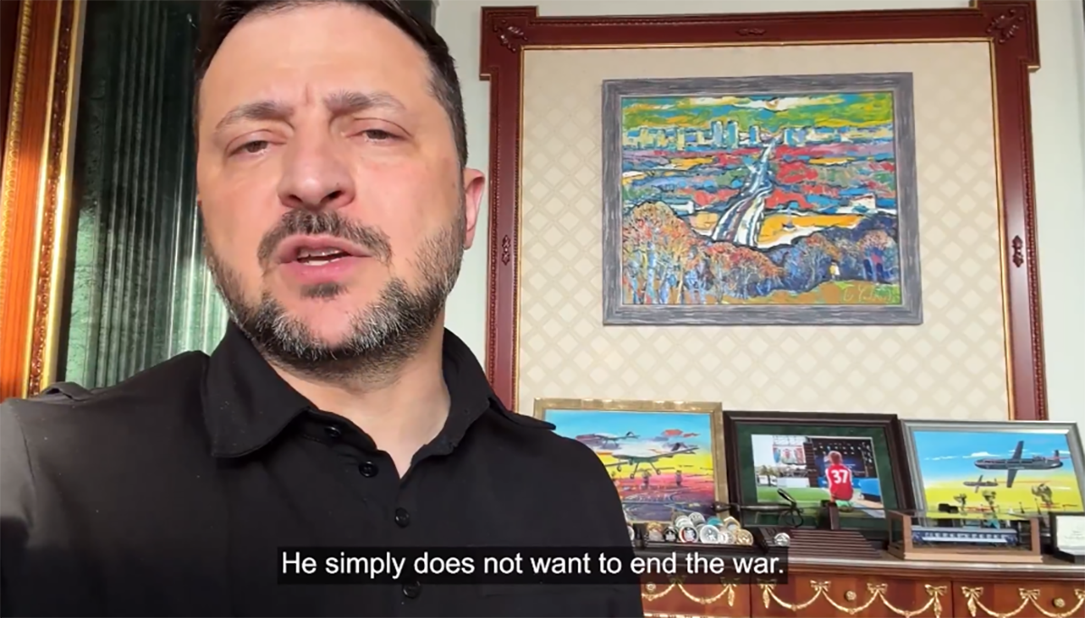 Zelenski odgovorio Putinu: Rusija ponovno bira rat