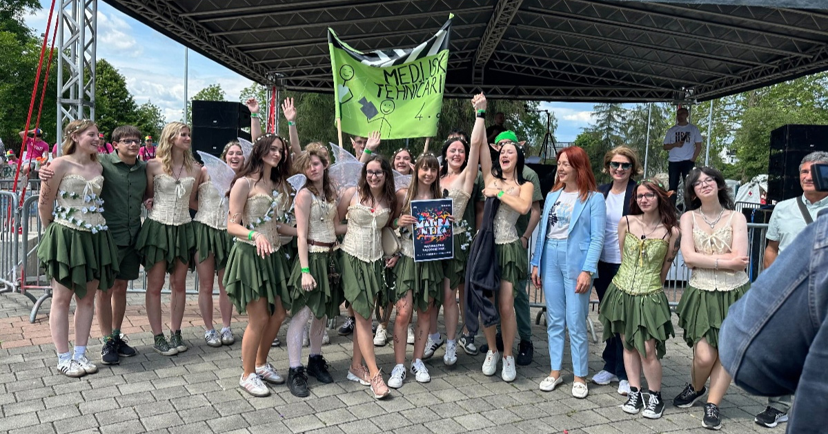 FOTO Maturanti Elektrostrojarske škole odnijeli nagradu za najbolji kostim