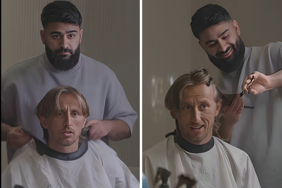 Modrić se ošišao