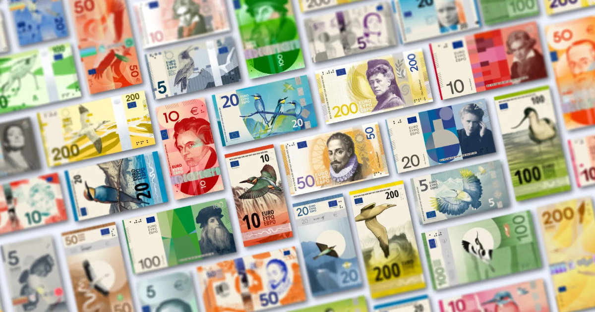 Prvi put u povijesti se mijenjaju novčanice eura. Ovo su konačni prijedlozi