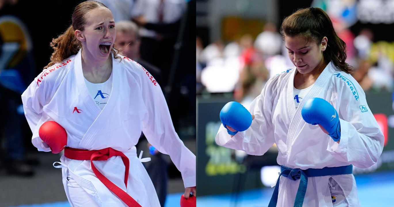 Sara Tomić i Korina Klarić osvojile srebrne medalje na Svjetskom prvenstvu u karateu
