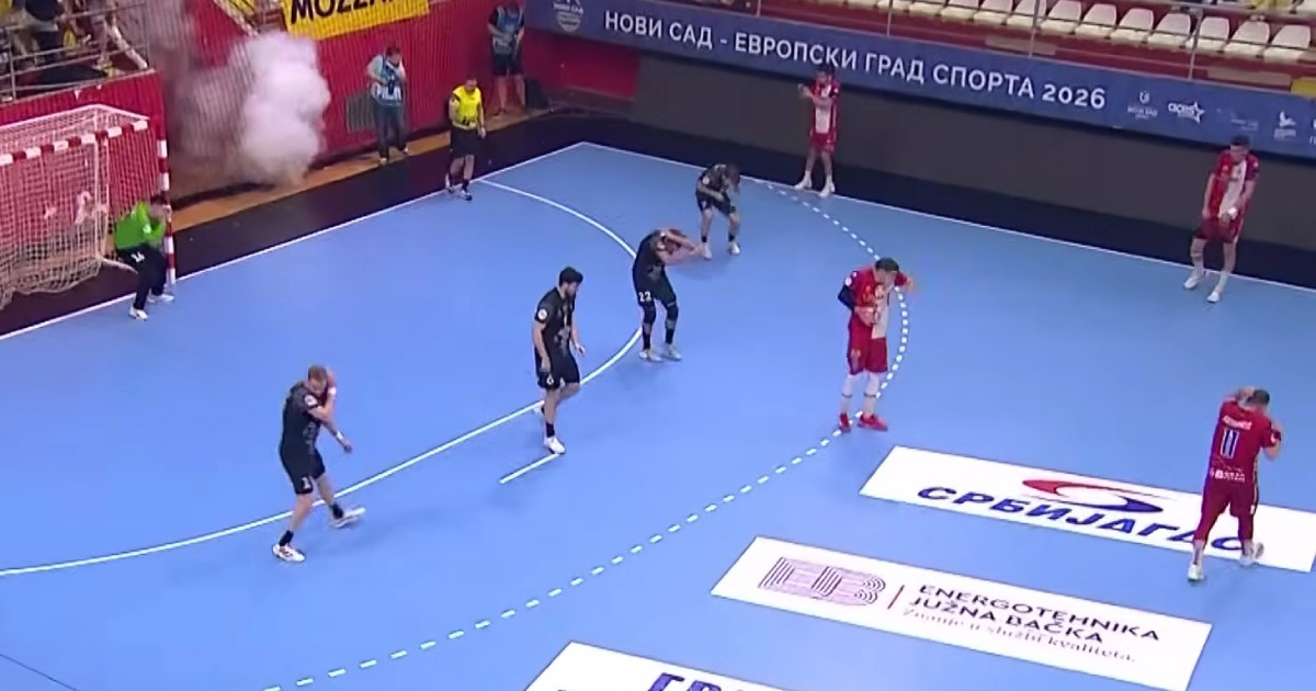 RK Partizan poništio titulu nakon kaosa u kojem je ozlijeđen Hrvat