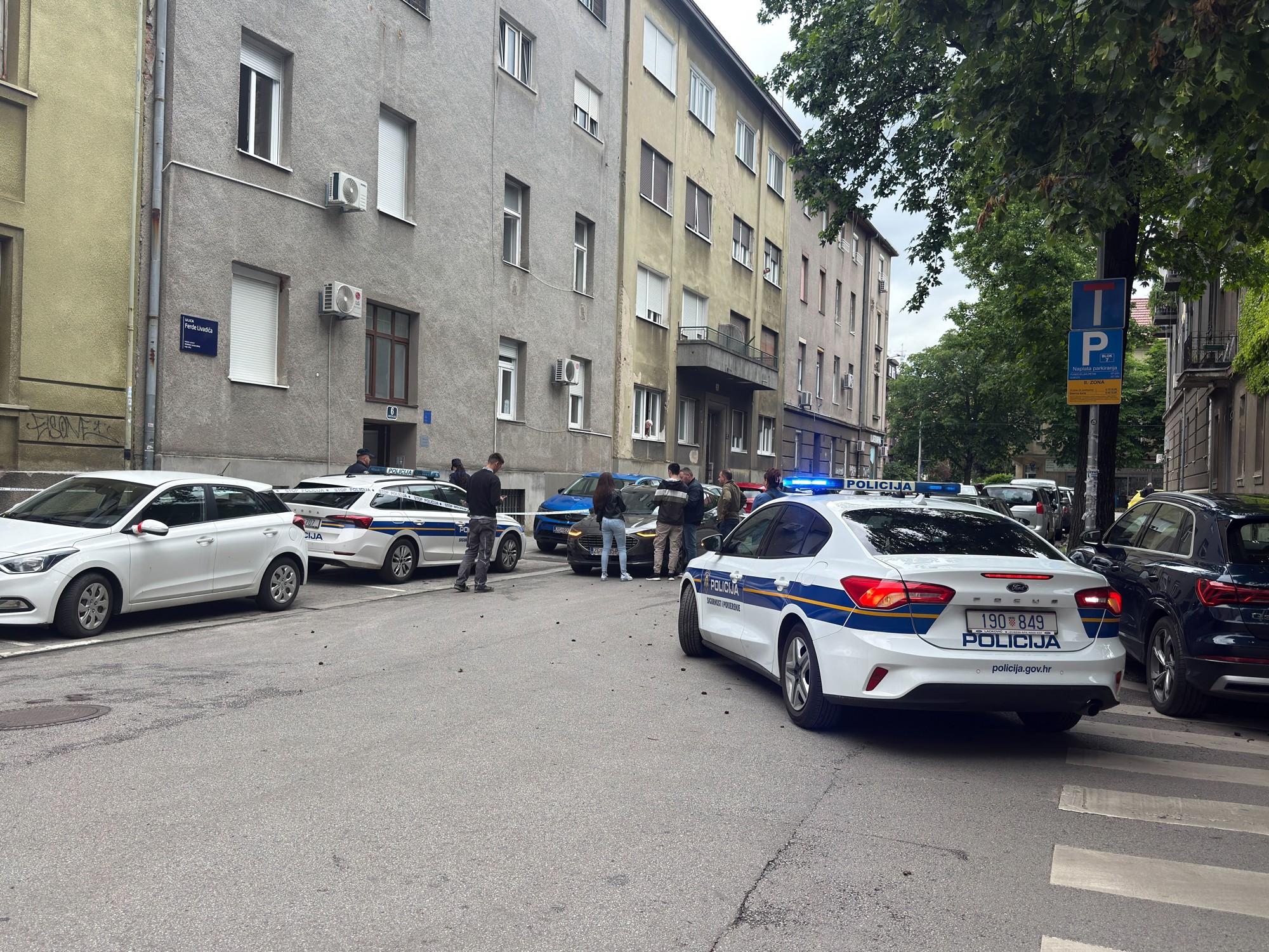 VIDEO I FOTO Policija kod zgrade u Zagrebu. "Čuli smo glasan vrisak"